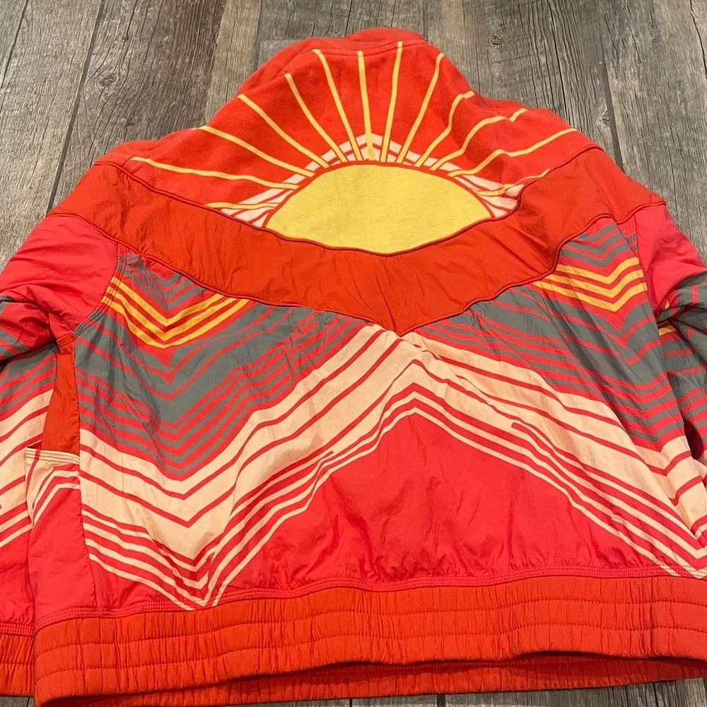 FP movement Colorful Women's Jacket with Sunburst Design - Picture 6 of 9